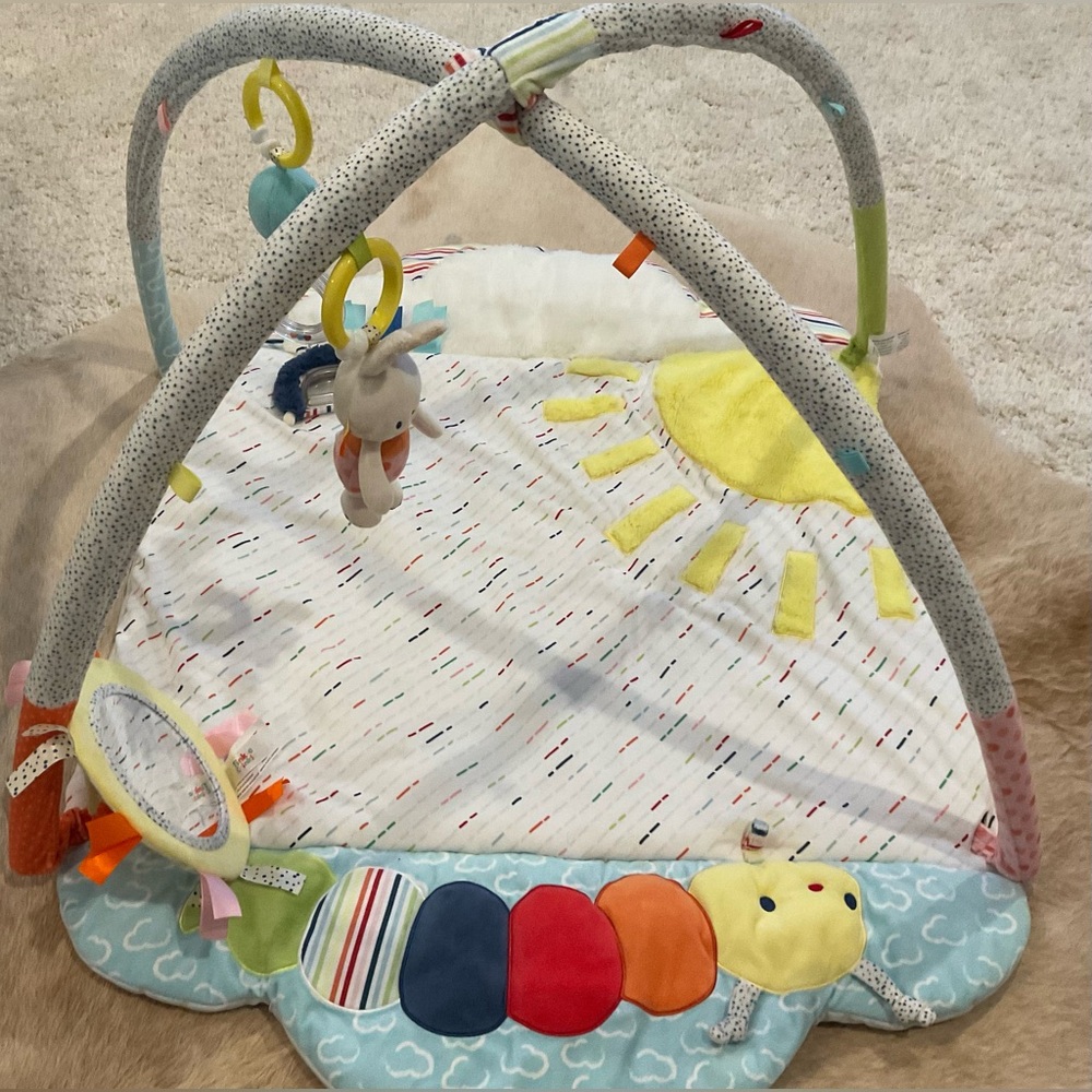 Tinkle Crinkle Baby Activity Gym Sensory Playmat by Gund